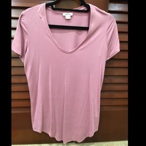 Helmut Lang Pink Baseball Hem Front Shirt Size M